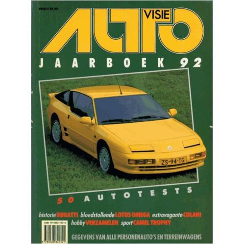 Autovisie Jaarboek 1992 #1 Nederlands, Livres, Autos | Livres, Utilisé, Enlèvement ou Envoi