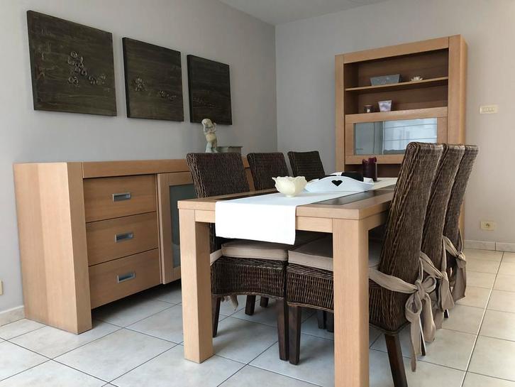 Eetkamer met TV meubel, Huis en Inrichting, Complete eetkamers, Gebruikt, Ophalen
