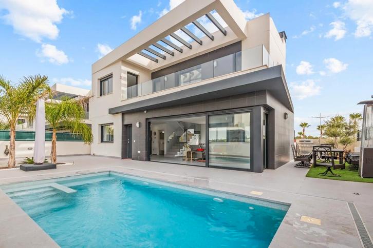 Hedendaagse vrijstaande villa in Algorfa, Immo, Buitenland, Spanje, Woonhuis, Dorp