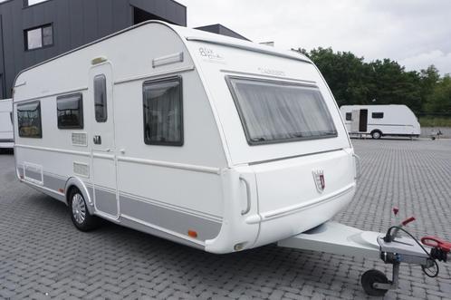 Nette 4pers.Tabbert met mover, voortent, tap in delen, Caravans en Kamperen, Caravans, Bedrijf, tot en met 4, Rondzit, Tabbert