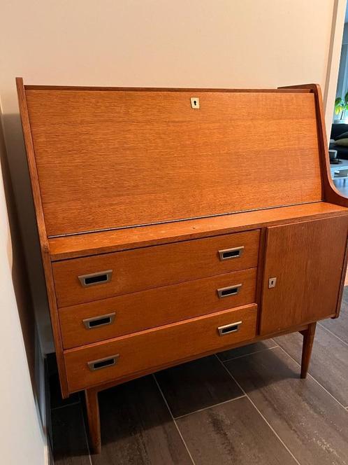 Vintage bureaukast, Huis en Inrichting, Kasten | Secretaires, Gebruikt, Ophalen