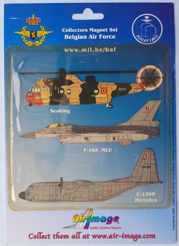 Belgian Air Force : Set Magneten beschikbaar voor biedingen