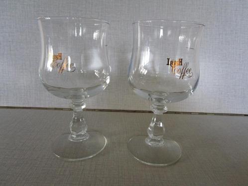 Vintage tulpvormig glas speciaal Irish Coffee - 2 stuks, Verzamelen, Glas en Drinkglazen, Nieuw, Overige typen, Ophalen of Verzenden