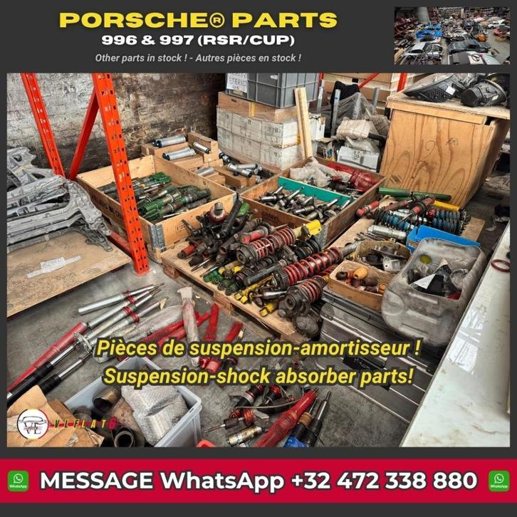 Porsche CUP/RSR ophangingsonderdelen — 996 & 997, Auto-onderdelen, Ophanging en Onderstel, Porsche, Gebruikt, Ophalen