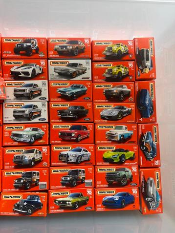 Matchbox autos nieuw 154 stuks beschikbaar voor biedingen