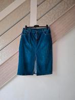 Jeansrok mt 44, Kleding | Dames, Rokken, Ophalen of Verzenden, Gedragen, Onder de knie