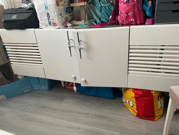 Set salonkasten, Huis en Inrichting, Kasten | Lockerkasten, Zo goed als nieuw, Ophalen