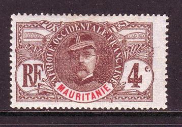 Postzegels Frankrijk : kolonies Mauretanië / Madagascar beschikbaar voor biedingen