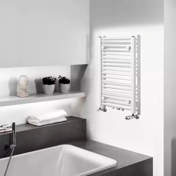 Handdoekradiator wit 50 x 80 cm beschikbaar voor biedingen