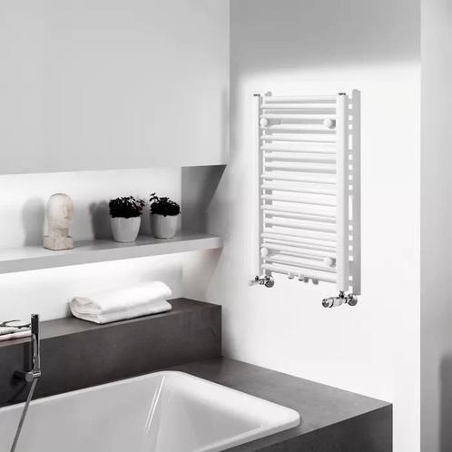 Handdoekradiator wit 50 x 80 cm, Doe-het-zelf en Bouw, Verwarming en Radiatoren, Nieuw, Radiator, 30 tot 80 cm, Minder dan 60 cm
