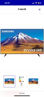 samsung TV ue75tu7020w - scherm is wel gebarsten, Audio, Tv en Foto, Televisies, Ophalen, Gebruikt