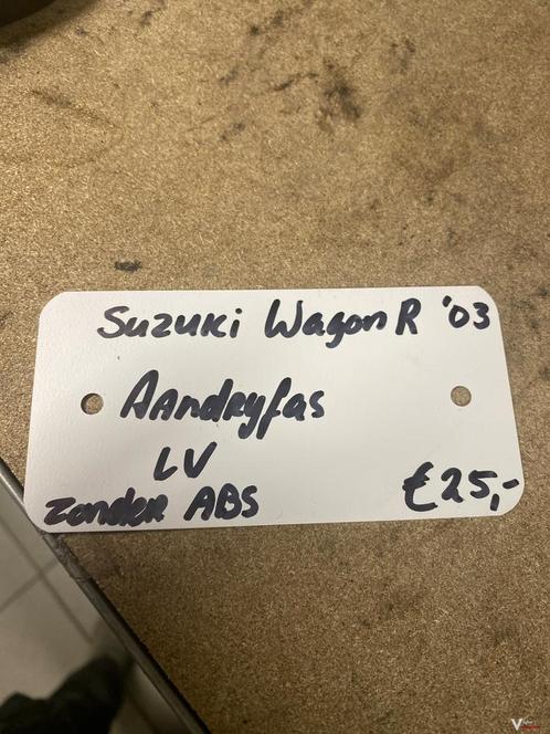 Suzuki Wagon R 2003 Aandrijfas Linksvoor zonder abs, Auto-onderdelen, Transmissie en Toebehoren, Gebruikt, Ophalen of Verzenden