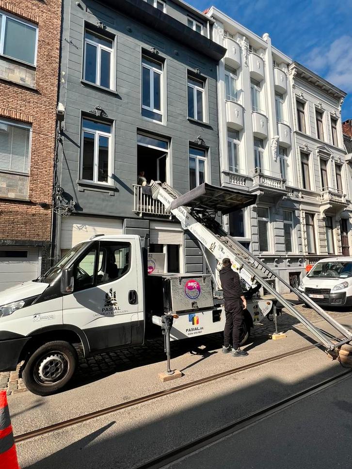 Ladderlift te huur regio Antwerp, Diensten en Vakmensen, Verhuizers en Opslag