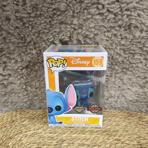 Funko Pop Stitch Disney Diamond 159, Collections, Statues & Figurines, Comme neuf, Enlèvement ou Envoi