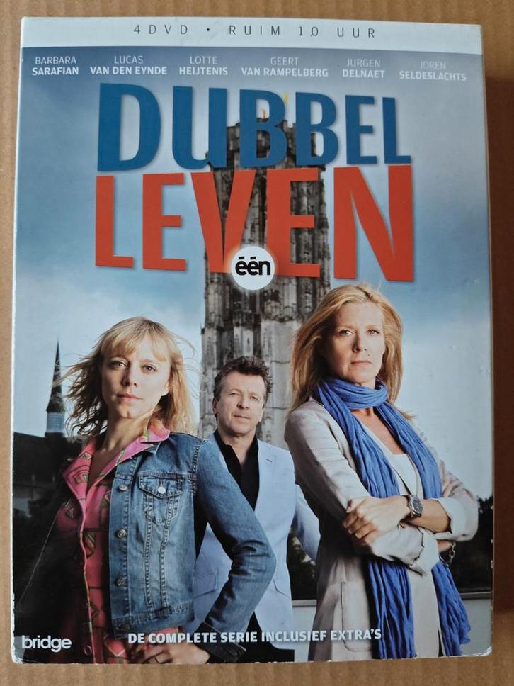 Dubbelleven - Volledig  (Serie VRT), Cd's en Dvd's, Dvd's | Tv en Series, Gebruikt, Drama, Boxset, Vanaf 12 jaar, Verzenden