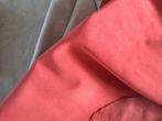 Rood en beige soepel splitleder lot 6, Ophalen of Verzenden, Nieuw, Rood