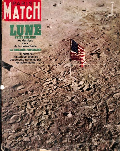 Paris Match No. 1057 (9 augustus 1969) - Historische editie., Verzamelen, Tijdschriften, Kranten en Knipsels, Tijdschrift, 1960 tot 1980