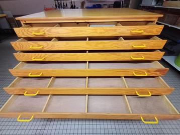 Architectenladekast / Hobbyladekast beschikbaar voor biedingen