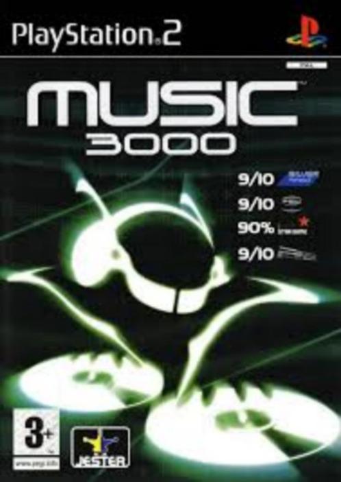 Music 3000 (sans manuel), Consoles de jeu & Jeux vidéo, Jeux | Sony PlayStation 2, Utilisé, Musique, 1 joueur, À partir de 3 ans
