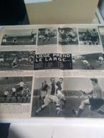 Ancien poster foot belge 'liege 1950, Collections, Enlèvement ou Envoi, Utilisé, Affiche, Image ou Autocollant
