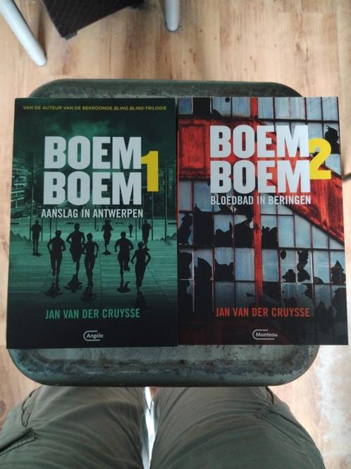 Jan Van Der Cruysse pakket (Boem boem + Bling bling), Boeken, Thrillers, Zo goed als nieuw, België, Verzenden