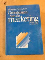 boek grondslagen van de marketing, Livres, Économie, Management & Marketing, Comme neuf, Enlèvement ou Envoi