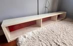 Tv meubel wit/ boekenrek, Huis en Inrichting, Ophalen, Gebruikt, 200 cm of meer, Minder dan 100 cm