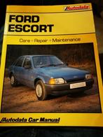 Ford Escort 1980-89 Zorg Reparatie Onderhoud Autodata, Ophalen of Verzenden