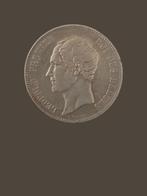 Belgisch munt 5 Franc 1851, Timbres & Monnaies, Monnaies | Belgique, Enlèvement ou Envoi, Monnaie en vrac, Argent, Plaqué argent