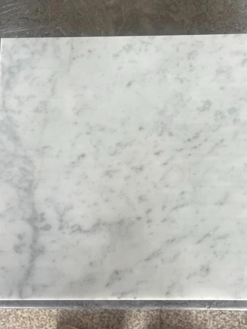 Tegels in Carrara c witte, Doe-het-zelf en Bouw, Tegels, Nieuw, Wandtegels, Marmer, 10 m² of meer, Ophalen