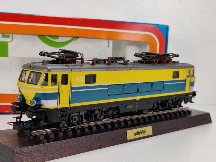 Marklin 3163 E-lok Typ 16 NMBS 1602, Hobby en Vrije tijd, Modeltreinen | H0, Zo goed als nieuw, Locomotief, Wisselstroom, Märklin