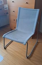 Lage tuinstoel, Tuin en Terras, Ophalen, Zo goed als nieuw, Metaal