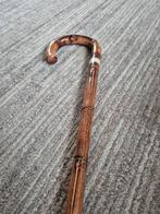 Wandelstok bamboe vintage 93 cm, Antiek en Kunst, Ophalen