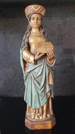 Houten beeld, Antiek en Kunst, Ophalen