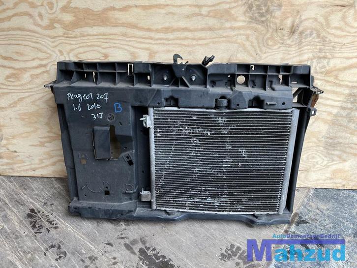 PEUGEOT 207 1.4 1.6 koelerset front koelerpakket 2006-2015, Auto-onderdelen, Motor en Toebehoren, Peugeot, Gebruikt, Ophalen of Verzenden