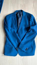 Blauw kostuum merk WE maat 52, Ophalen of Verzenden, Zo goed als nieuw, Maat 52/54 (L), Blauw