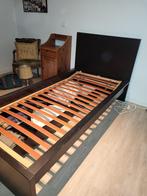 Ikea bed, Huis en Inrichting, Slaapkamer | Bedden, Ophalen, 90 cm, Eenpersoons, Zwart