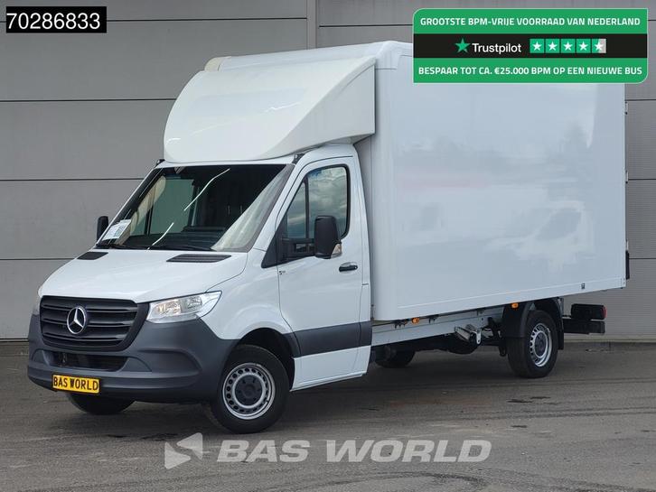 Mercedes Sprinter 317 CDI Bakwagen Automaat 170PK Achterdeur, Auto's, Bestelwagens en Lichte vracht, Bedrijf, Te koop, Achteruitrijcamera