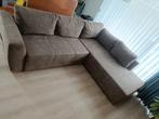 Hoeksalon zetelbed, Huis en Inrichting, Zetels | Complete zithoeken, Ophalen, Zo goed als nieuw, Stof