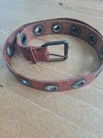 Lederen riem River Woods  roestbruine lengte 110cm, Kleding | Heren, Bruin, Echt leder, Zo goed als nieuw, Riem of Ceintuur