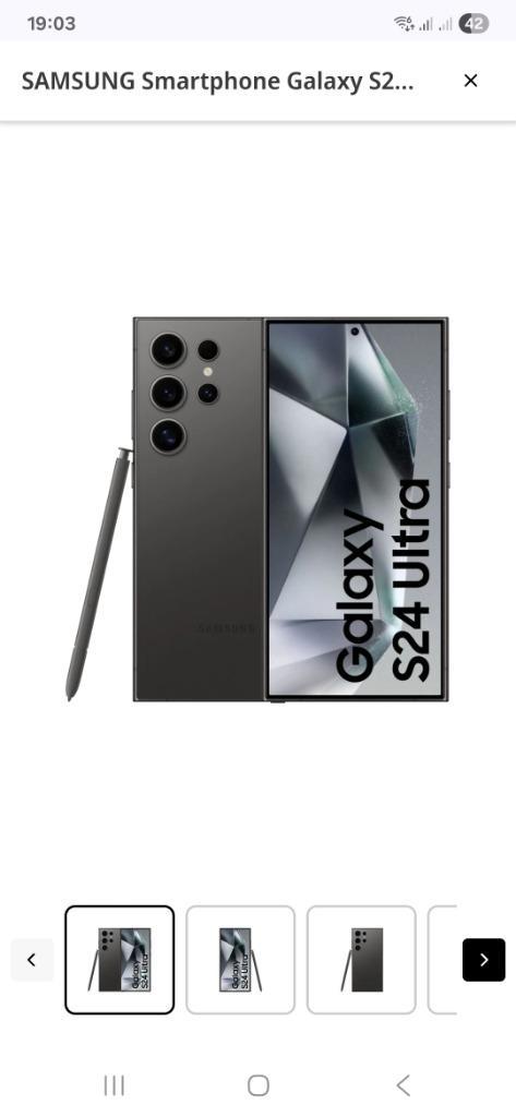 Samsung s24 ultra 265gb, Telecommunicatie, Mobiele telefoons | Samsung, Zo goed als nieuw, Galaxy S24, 256 GB, Zonder abonnement