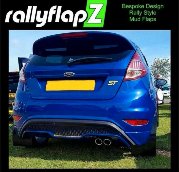 rallyflapZ Rally spatlappen Ford Fiesta Mk7 7.5 ST180 ST200, Auto diversen, Tuning en Styling, Ophalen of Verzenden