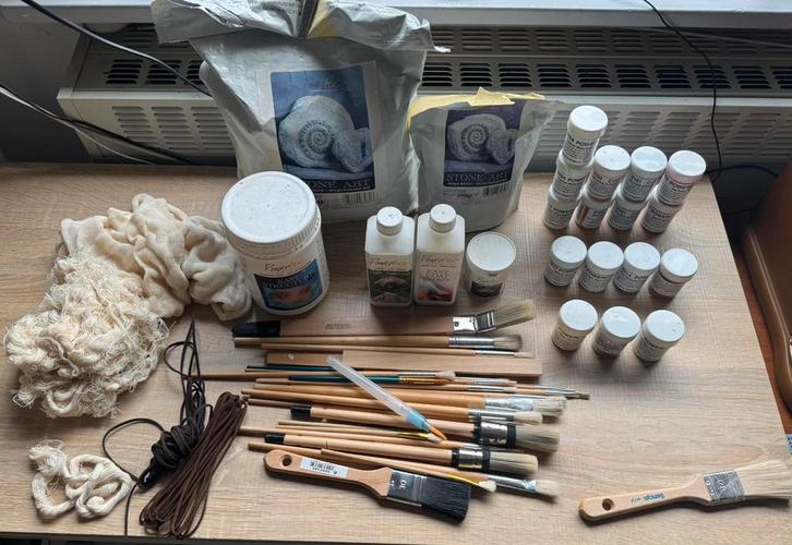 Materialen powertex, Hobby en Vrije tijd, Knutselen, Zo goed als nieuw, Materiaal, Ophalen