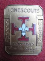 Scouts Belgie metaal  Lone scouts 1920 - 1945 FSC, Verzamelen, Verzenden, Zo goed als nieuw, Embleem, Speld of Insigne