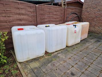 4 ibc vaten beschikbaar voor biedingen