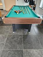 Pooltafel te koop, Sport en Fitness, Biljarten en Poolen, Ophalen, Zo goed als nieuw