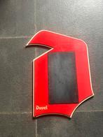 Houten rode D duvel krijtbord, Verzamelen, Biermerken, Ophalen of Verzenden, Duvel