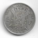 België: 2 frank 1868 FR in prachtig (= morin 170), Postzegels en Munten, Munten | België, Verzenden, Zilver, Losse munt, Zilver