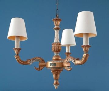 Vergulde houten luchter, empirestijl, Frankrijk. beschikbaar voor biedingen