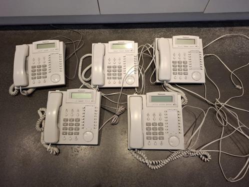3 draadloze Belgacom telefoons + 6 Panasonic kantoortelefoon, Telecommunicatie, Vaste telefoons | Handsets en Draadloos, Gebruikt